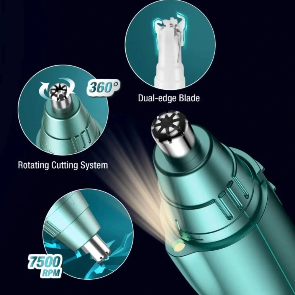 Men’s Nose Trimmer - Teal